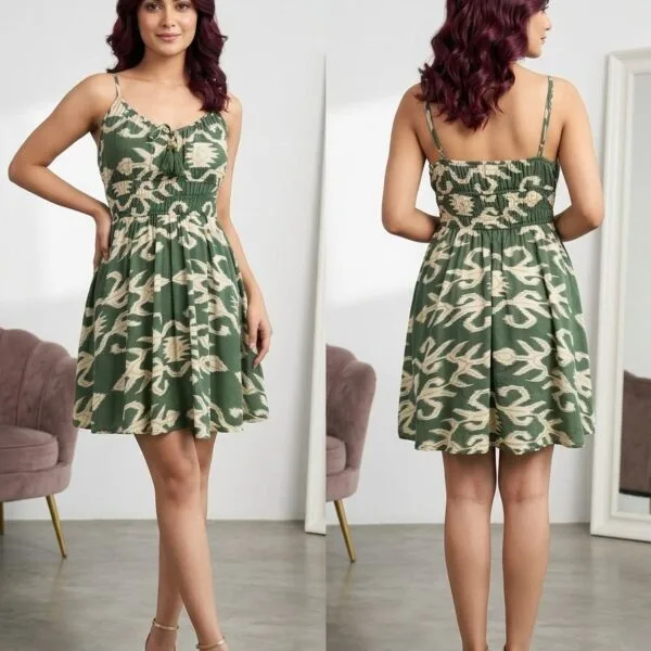 Orchid Valley Smocked Cami Mini Dress